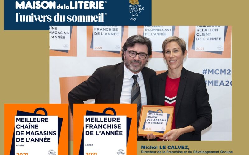 MAISON de la LITERIE récompensée doublement !