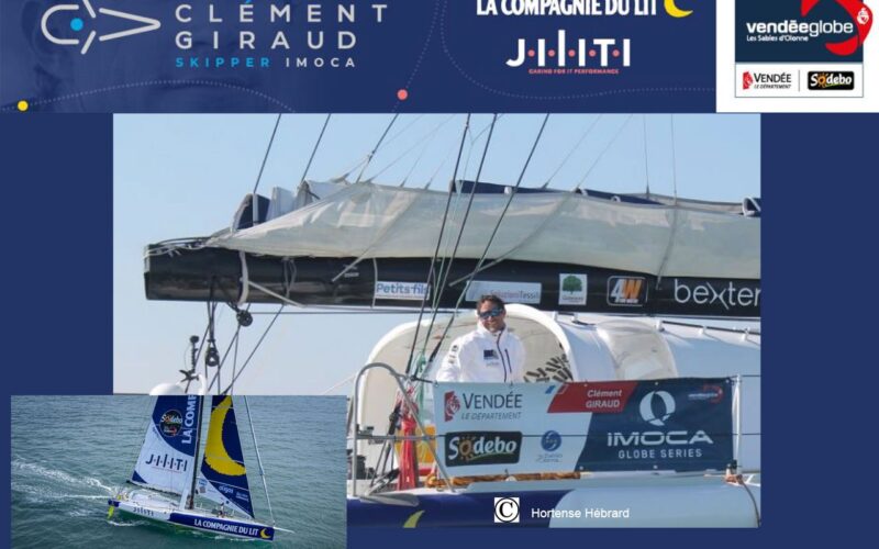 La Compagnie du Lit présente Clément Giraud, le skipper du monocoque Compagnie du Lit / Jiliti
