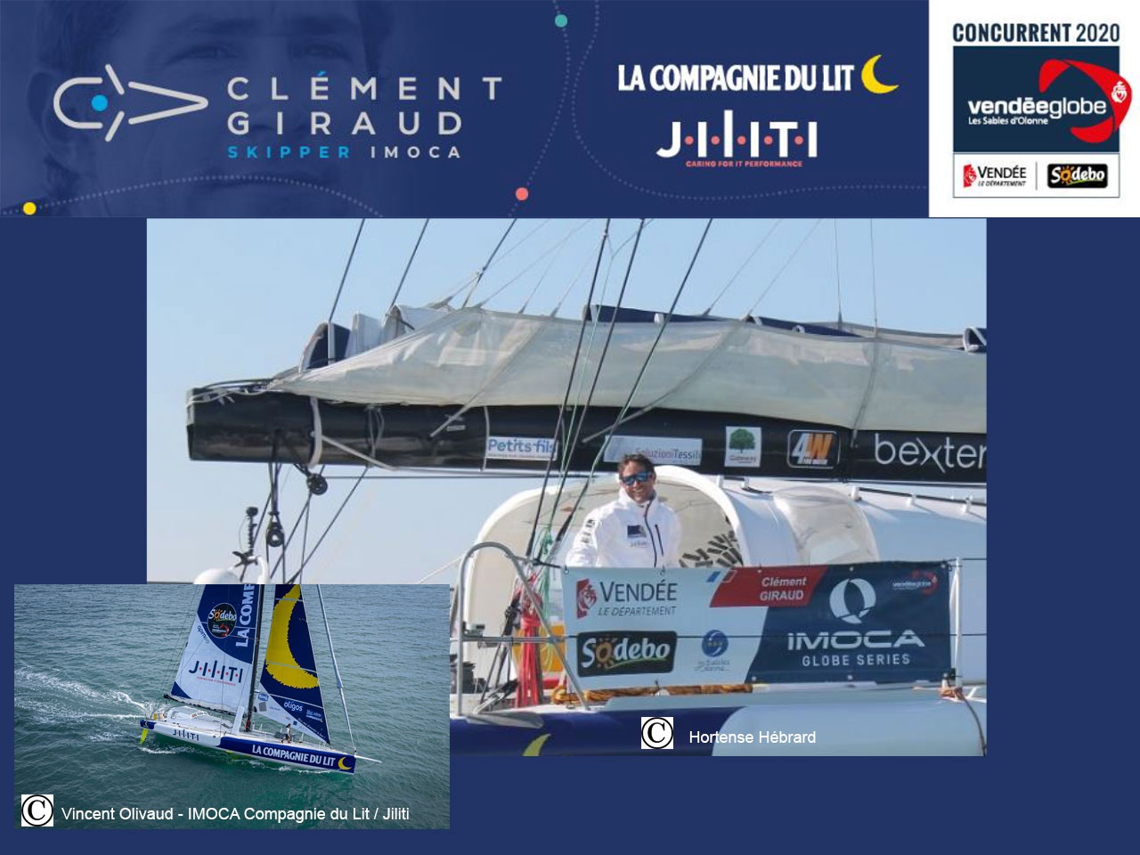 La Compagnie du Lit présente Clément Giraud, le skipper du monocoque Compagnie du Lit / Jiliti