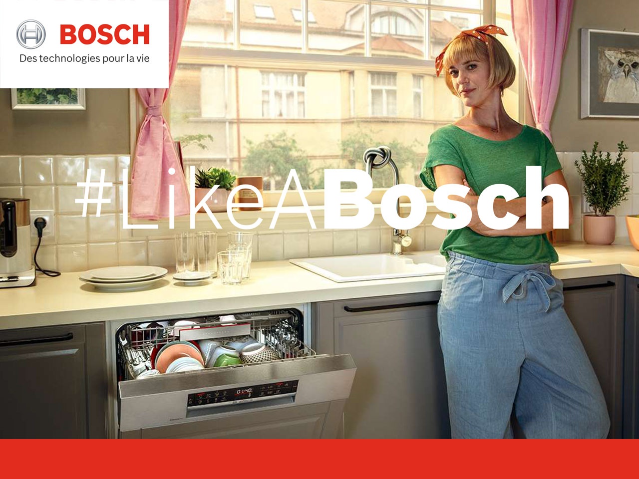 Bosch Electroménager déploie sa nouvelle campagne : « #LikeABosch » !