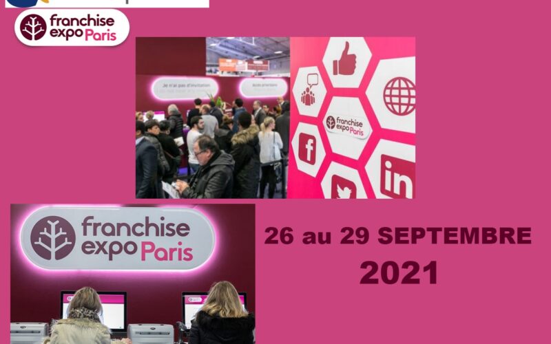 Franchise Expo Paris aura lieu en septembre en 2021 !