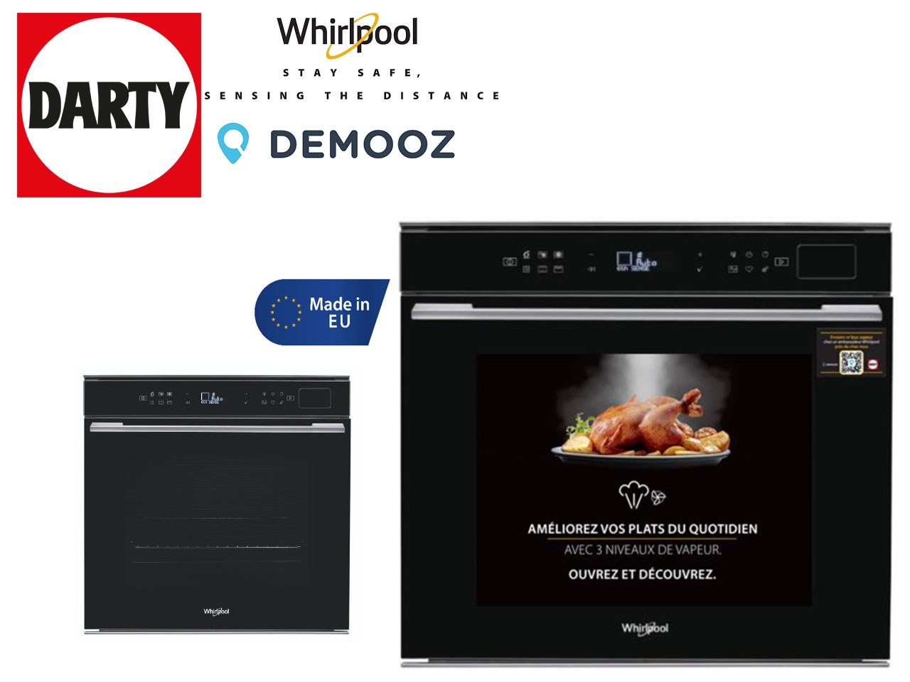 Whirlpool et Darty s’associent à la plateforme française Demooz