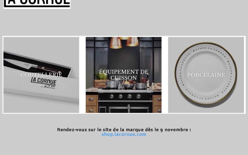 Shop.lacornue.com, l’excellence de La Cornue à portée de clic