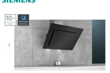 Siemens présente sa hotte tactile, et sans traces de doigts !