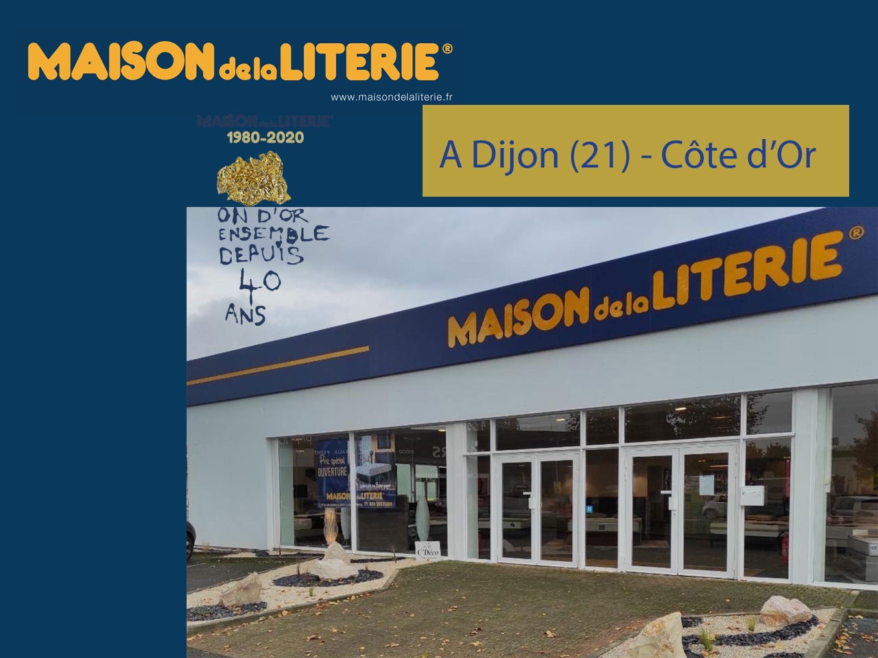 MAISON de la LITERIE : 4 nouvelles ouvertures viennent boucler les 13 capitales régionales de l’Hexagone !