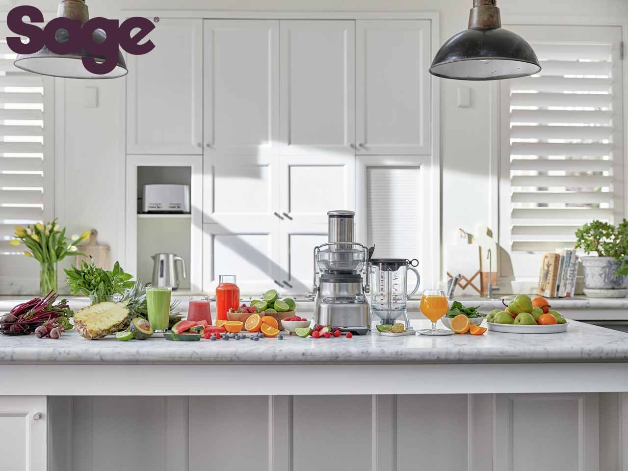 Sage Appliances lance le 3X Bluicer TM Pro, combinant extracteur de jus et blender