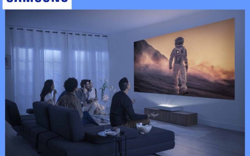 Samsung présente The Premiere, son nouveau projecteur à focale ultra-courte