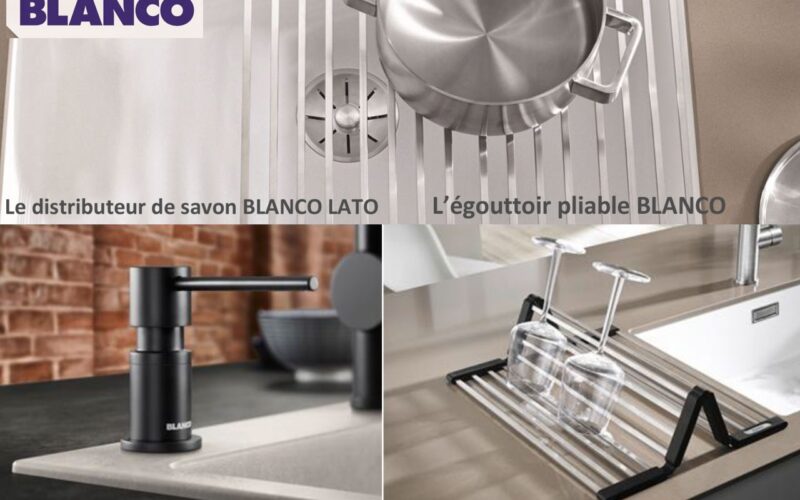 BLANCO : des accessoires pour des éviers plus fonctionnels