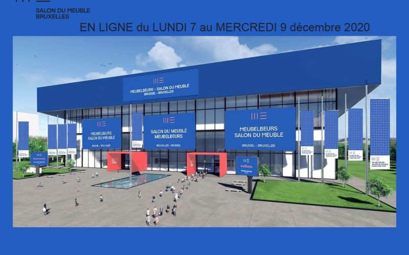 SALON DU MEUBLE BRUXELLES en ligne du lundi 7 au mercredi 9 décembre 2020