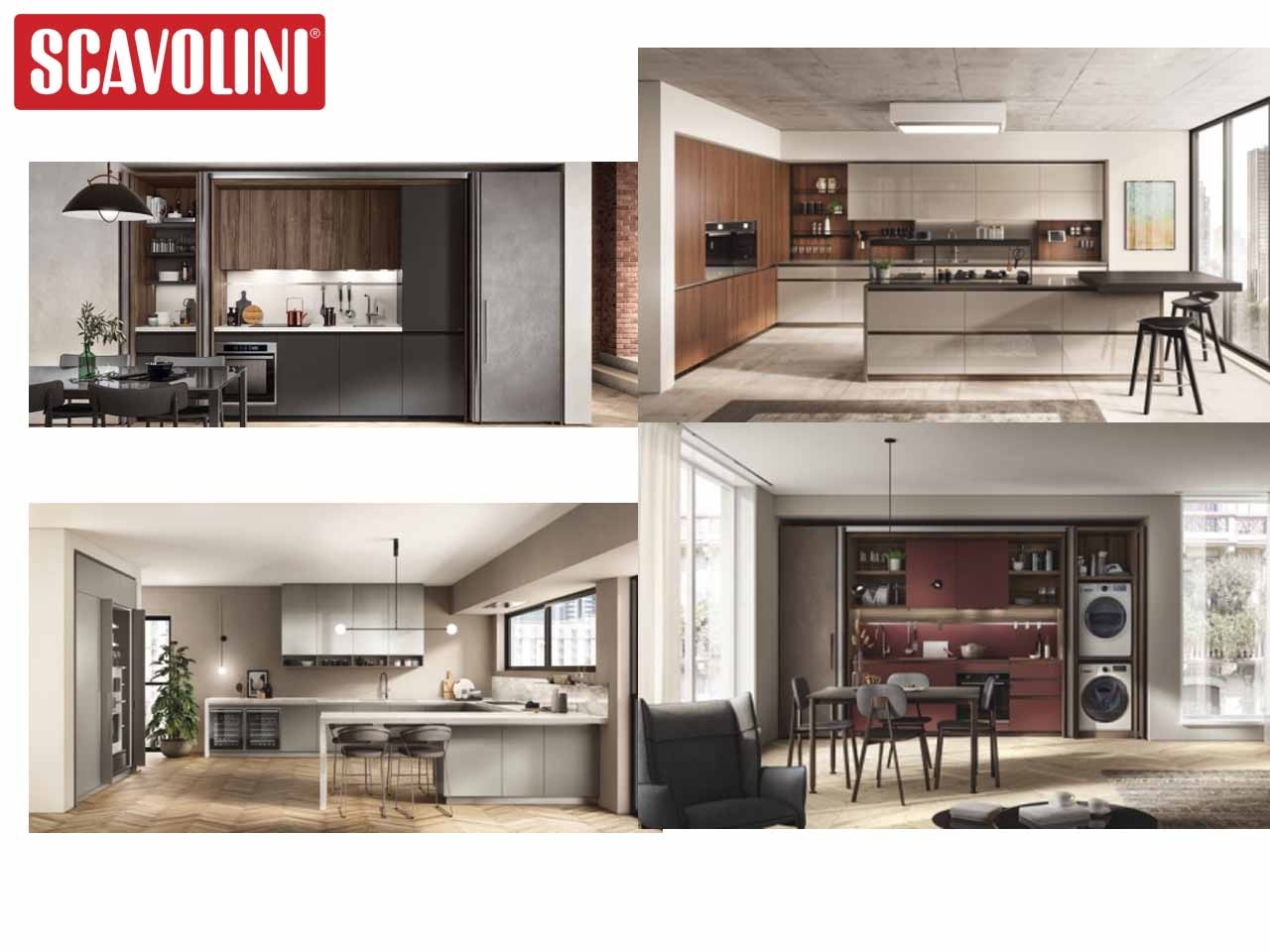 Scavolini BOXI : un cuisine de caractère impactante