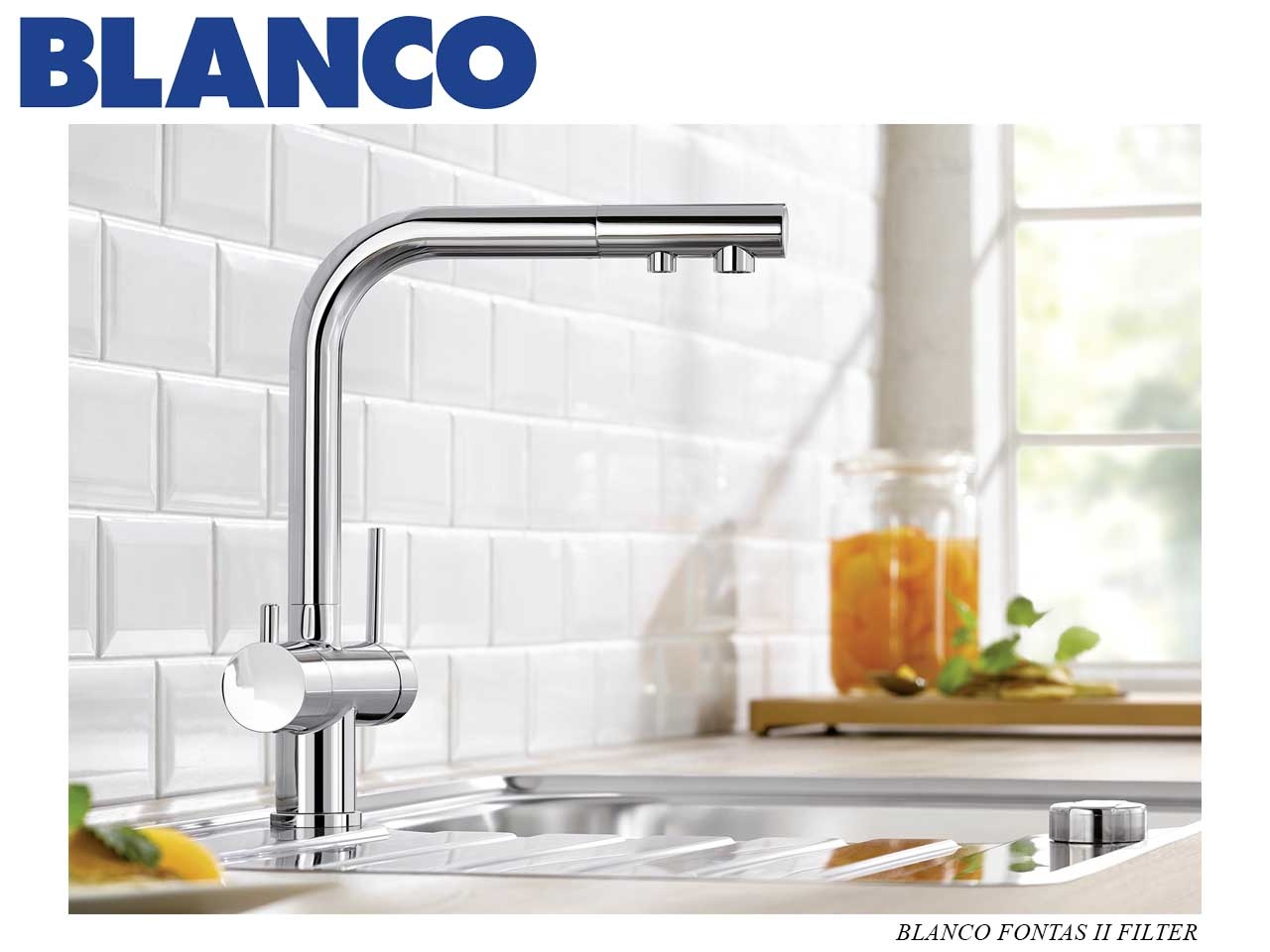 Les robinetteries SMART de BLANCO présentent 3 nouveaux mitigeurs, pour une eau filtrée sur demande
