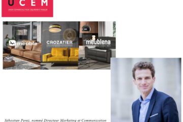 Sébastien Perez est nommé Directeur Marketing et Communication des enseignes Monsieur Meuble, Crozatier et Meublena