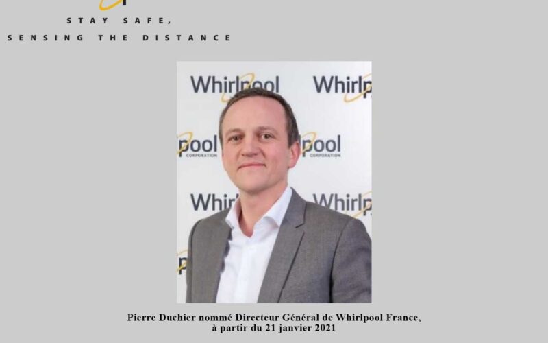 Pierre Duchier nommé à la direction de Whirlpool France