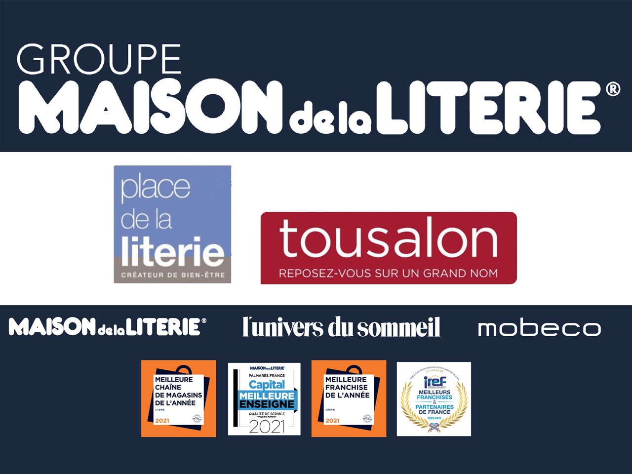 Le Groupe MAISON de la LITERIE annonce l’acquisition des enseignes Tousalon et Place de la Literie