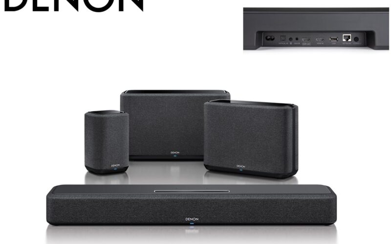 Denon ajoute une barre de son premium avec un son 3D à sa gamme Denon Home, un écosystème d’enceintes multiroom haute résolution