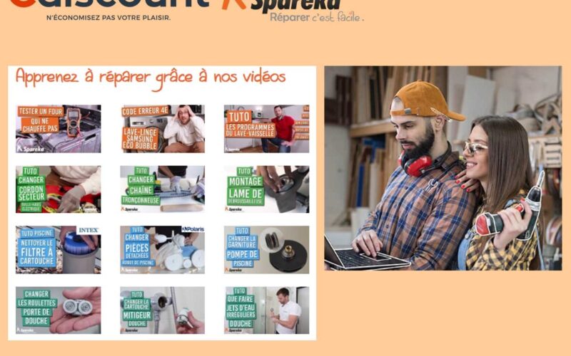 Cdiscount s’allie avec Spareka, pour encourager ses clients à la réparation d’appareils de maison