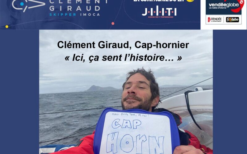 Clément Giraud skipper de Compagnie du lit / JIliti, Cap-hornier !