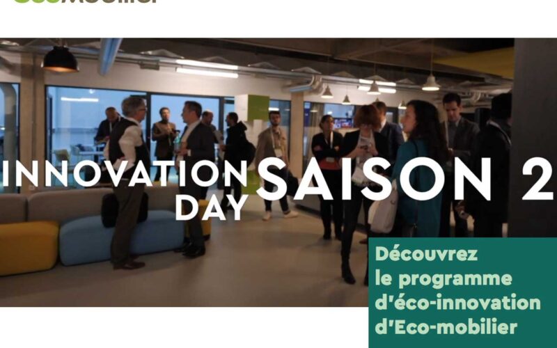 Eco-mobilier lance l’Innovation Day – saison 2, pour accompagner les professionnels de l’ameublement dans l’éco-conception