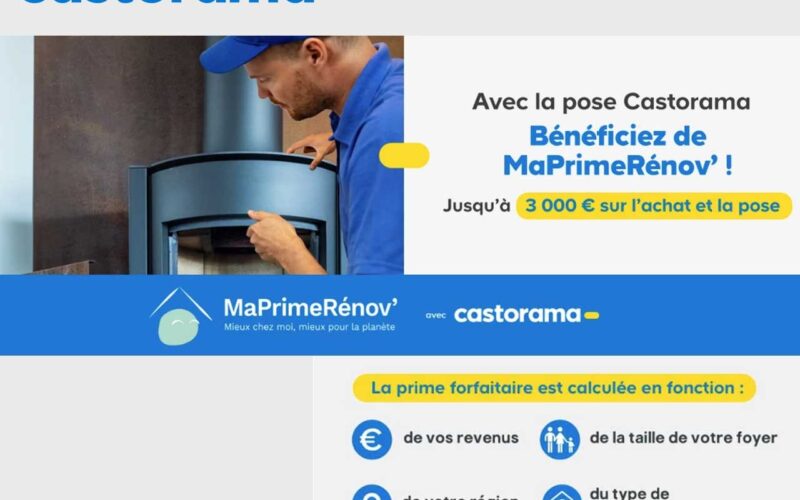 Castorama accompagne les Français à chaque étape du dispositif MaPrimeRénov