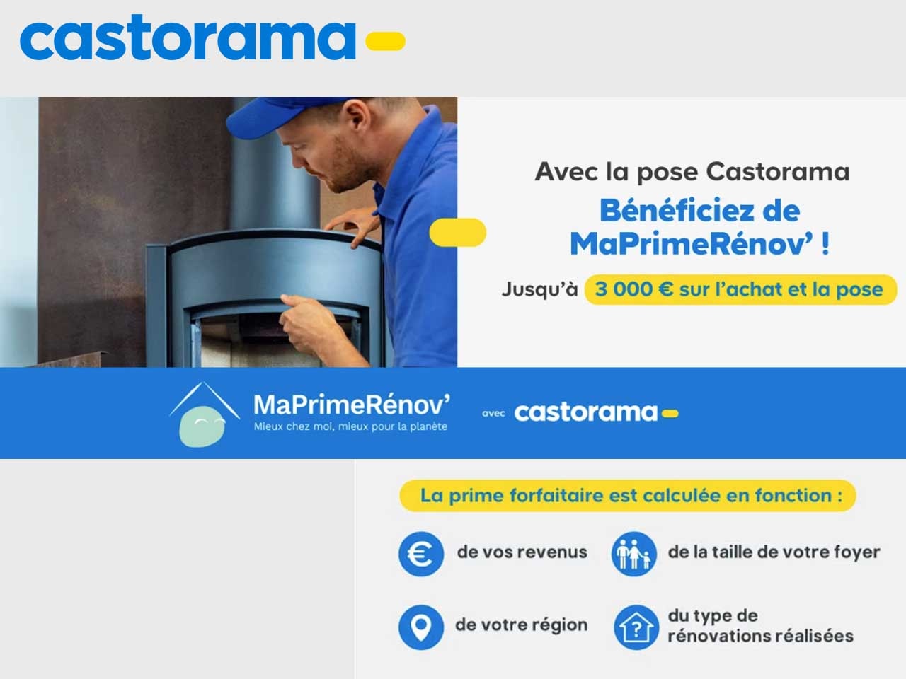 Castorama accompagne les Français à chaque étape du dispositif MaPrimeRénov