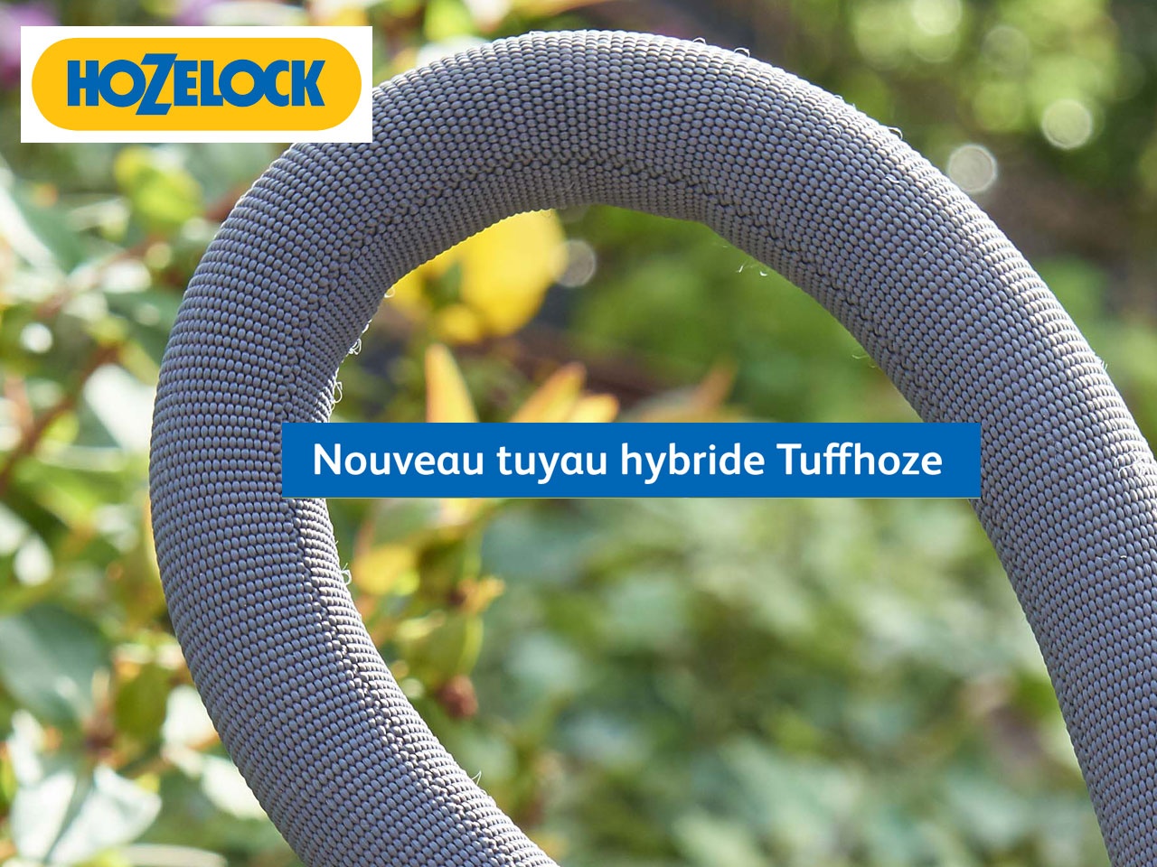 Hozelock présente TUFFHOZE, son nouveau tuyau d’arrosage hybride