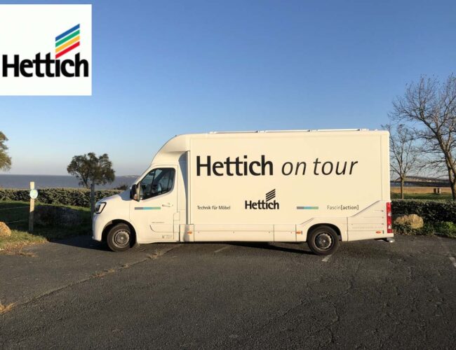 « Hettich on tour » : les nouveautés Hettich aux 4 coins de la France !