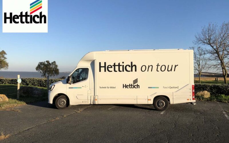 « Hettich on tour » : les nouveautés Hettich aux 4 coins de la France !