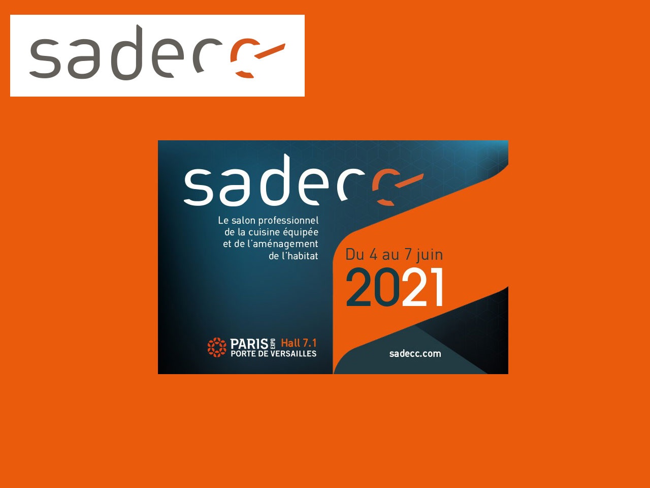 SADECC : PROCHAINE ÉDITION DU 4 AU 7 JUIN 2021