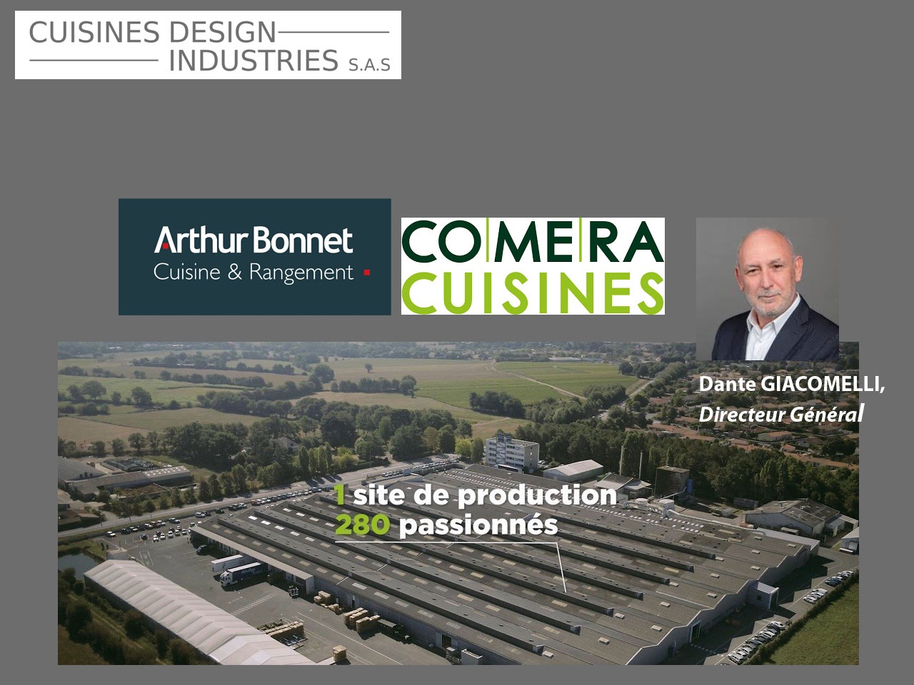 CUISINES DESIGN INDUSTRIES et ses marques ARTHUR BONNET et COMERA CUISINES, préserve et consolide sa position