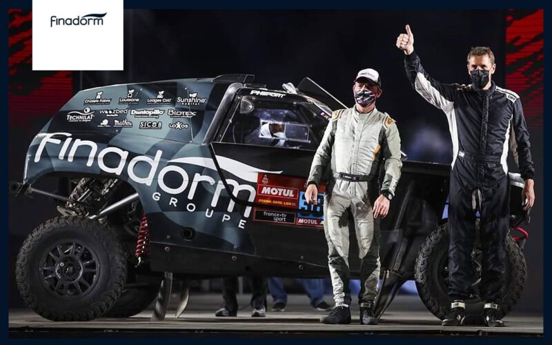 Groupe Finadorm soutien la victoire humaine et sportive de son PDG Jean-Rémy Bergounhe, sur ce 43e Dakar