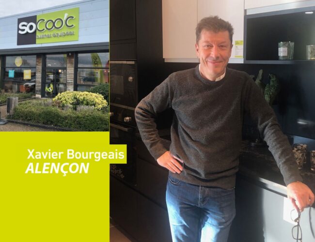 SoCoo’c met à l’honneur Xavier Bourgeais à l’occasion de l’ouverture de son 1er magasin à Alençon