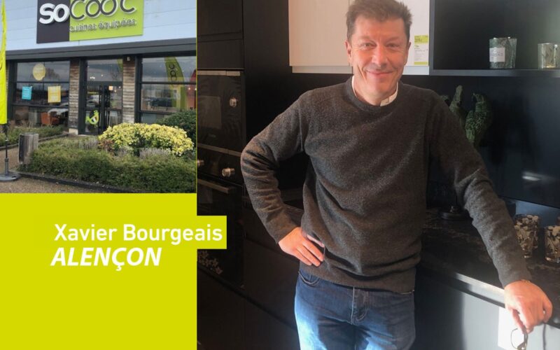 SoCoo’c met à l’honneur Xavier Bourgeais à l’occasion de l’ouverture de son 1er magasin à Alençon