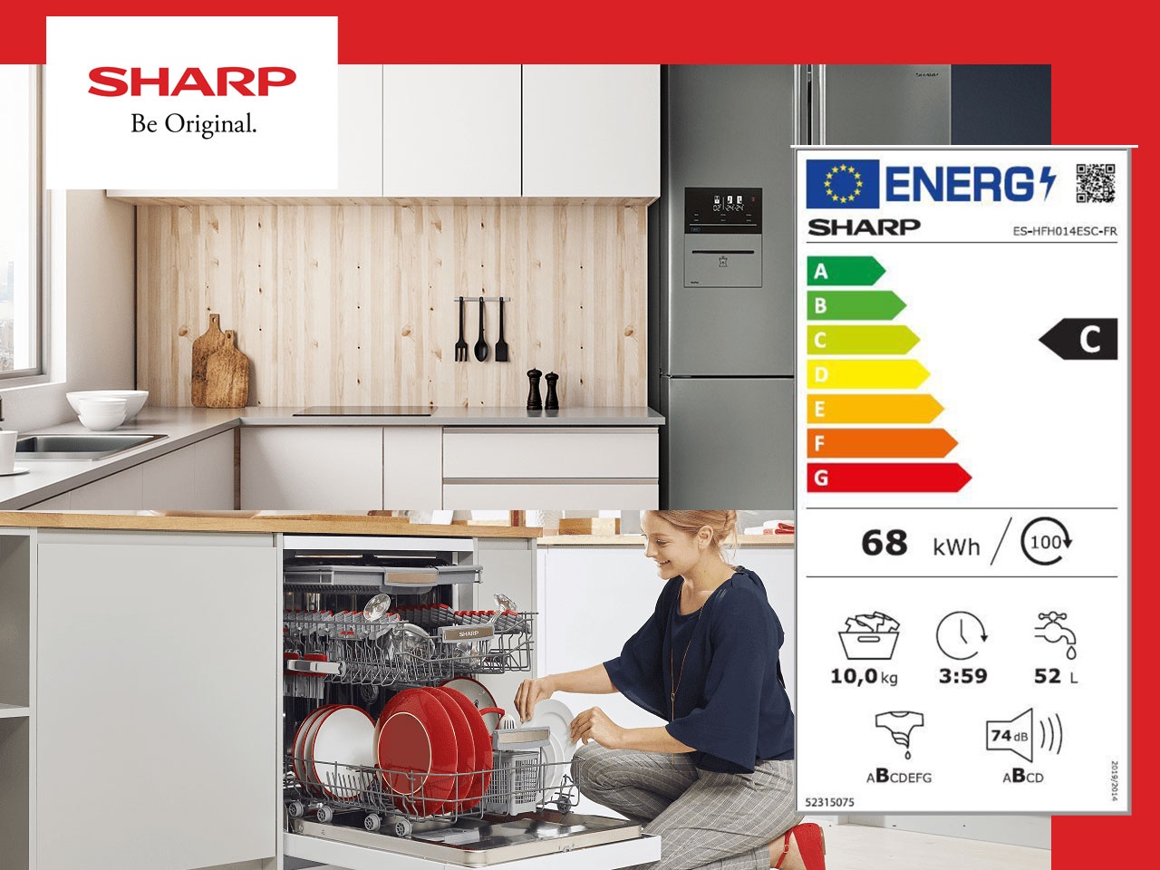 Sharp dévoile sa nouvelle étiquette énergie pour 2021