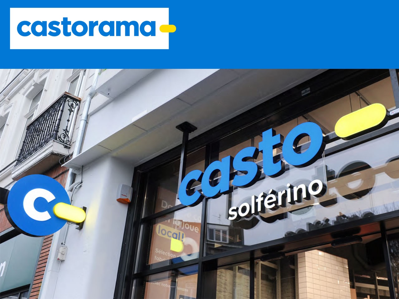Castorama, avec Casto Solferino à Lille, propose un nouveau concept 100% urbain !