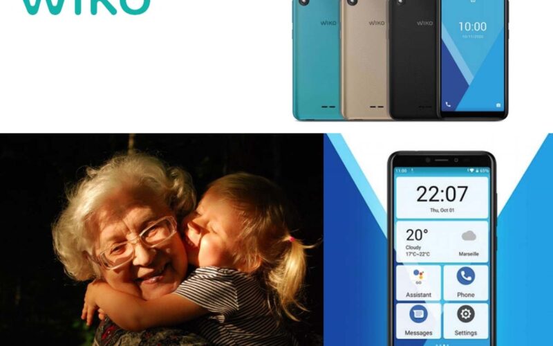 Wiko présente le modèle idéal pour les seniors connectés, à l’occasion de la fête des grands-mères