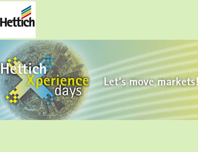 « HettichXperiencedays 2021 » : les inscriptions sont ouvertes !