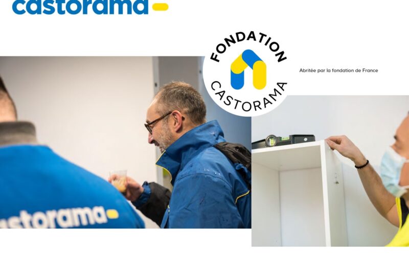 Castorama annonce la création de la « Fondation Castorama » pour démultiplier et renforcer sa lutte conte le mal-logement
