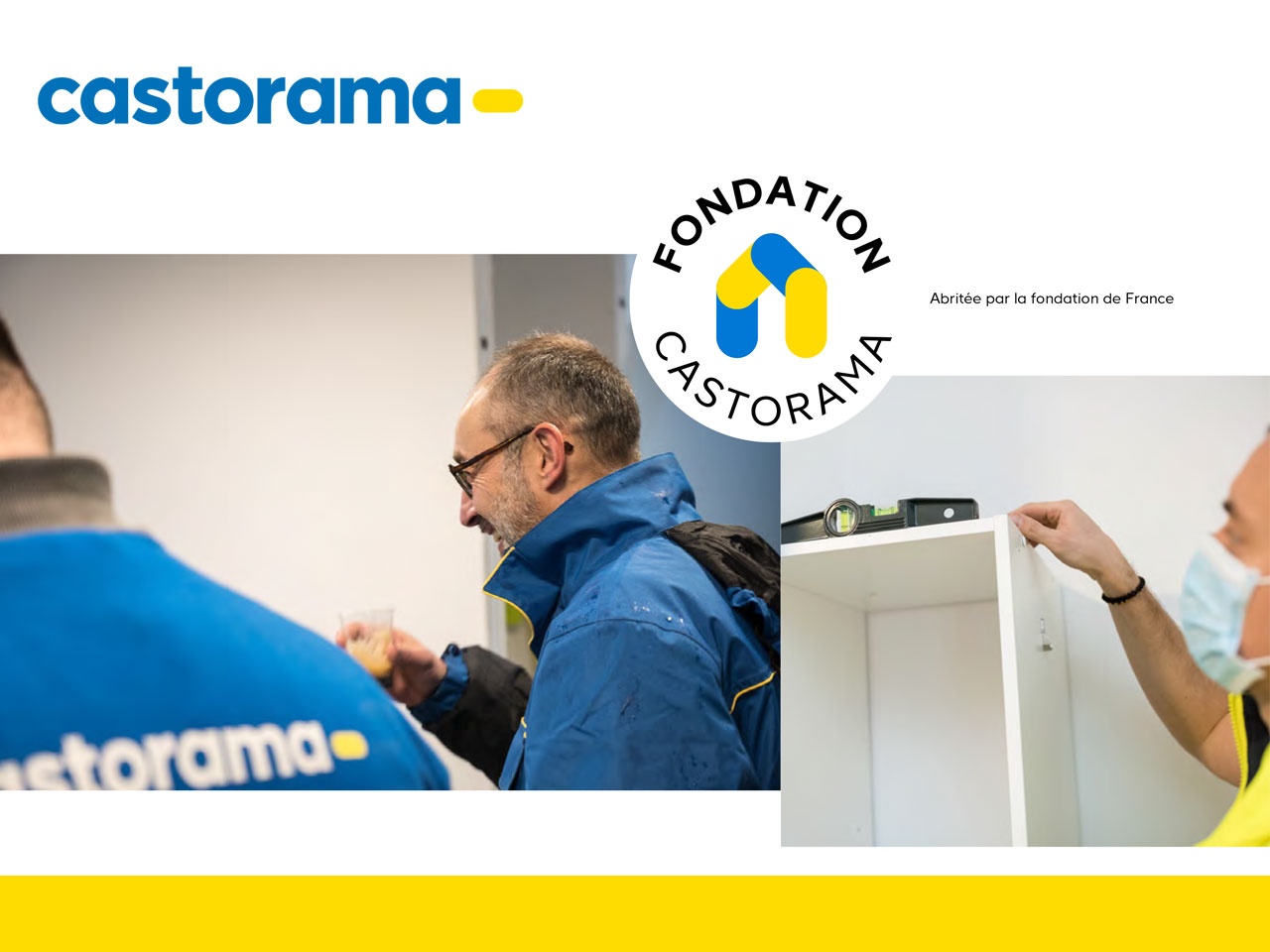 Castorama annonce la création de la « Fondation Castorama » pour démultiplier et renforcer sa lutte conte le mal-logement