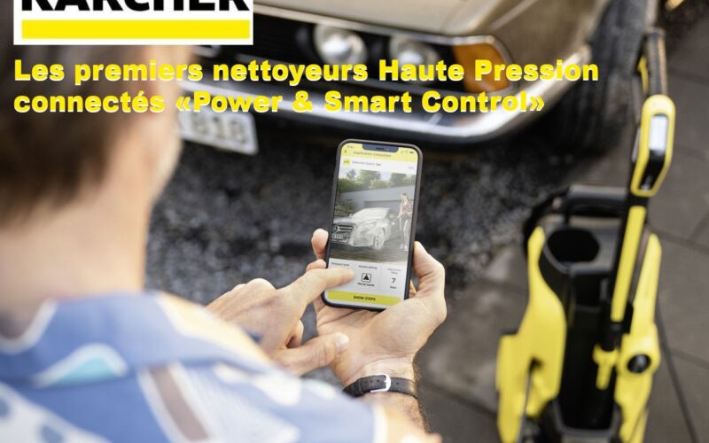 Kärcher :  son concept Power & Smart Control offre aux utilisateurs un accompagnement connecté unique !