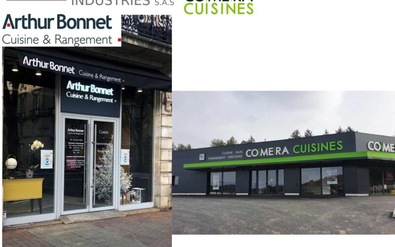 Cuisines Design Industries élargit le réseau de ses enseignes : Arthur Bonnet et COMERA Cuisines