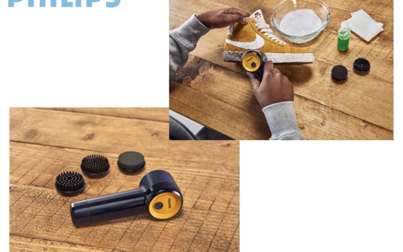 Philips dévoile le Sneaker Cleaner, une brosse nettoyante pour les baskets