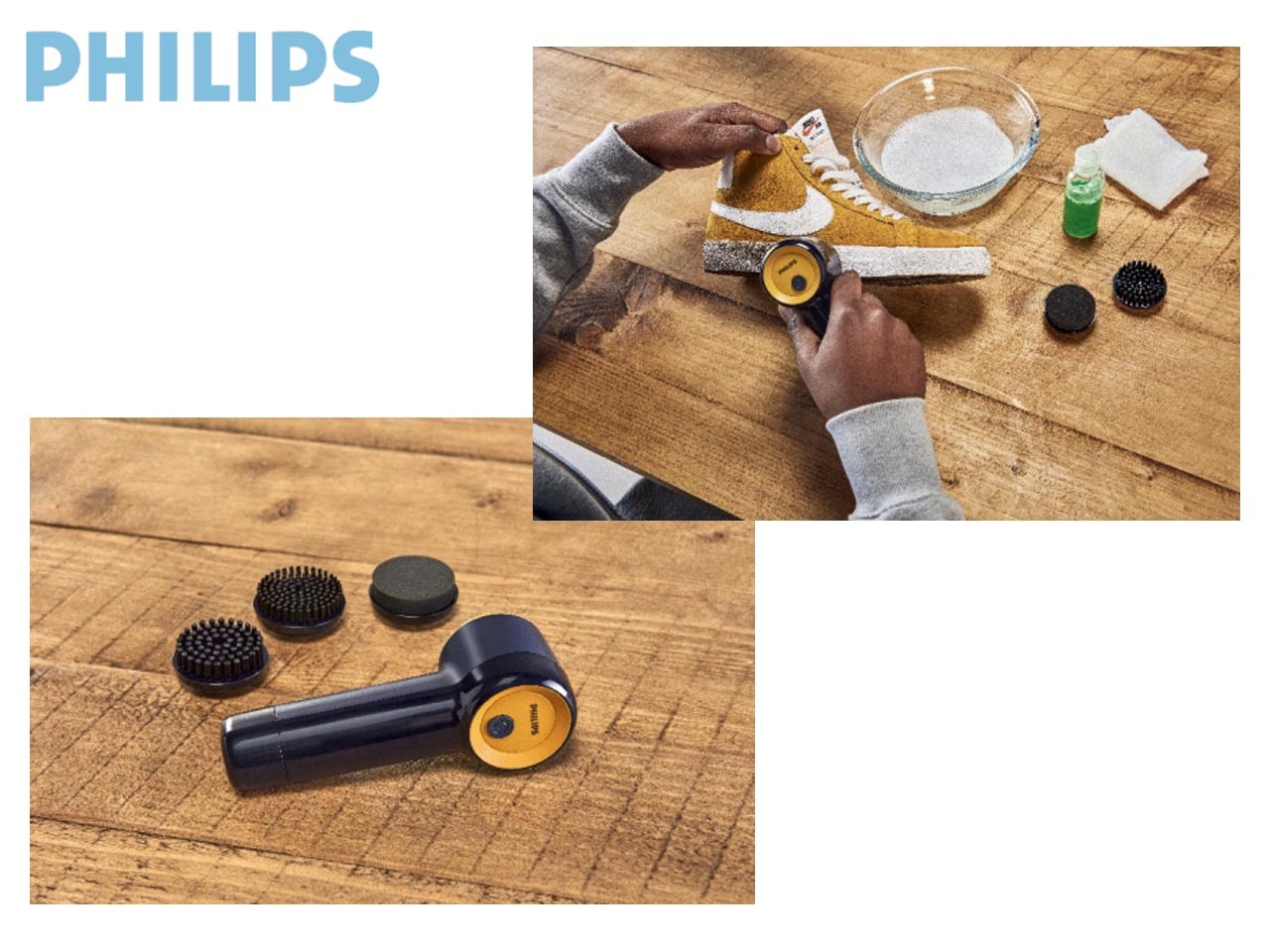 Philips dévoile le Sneaker Cleaner, une brosse nettoyante pour les baskets