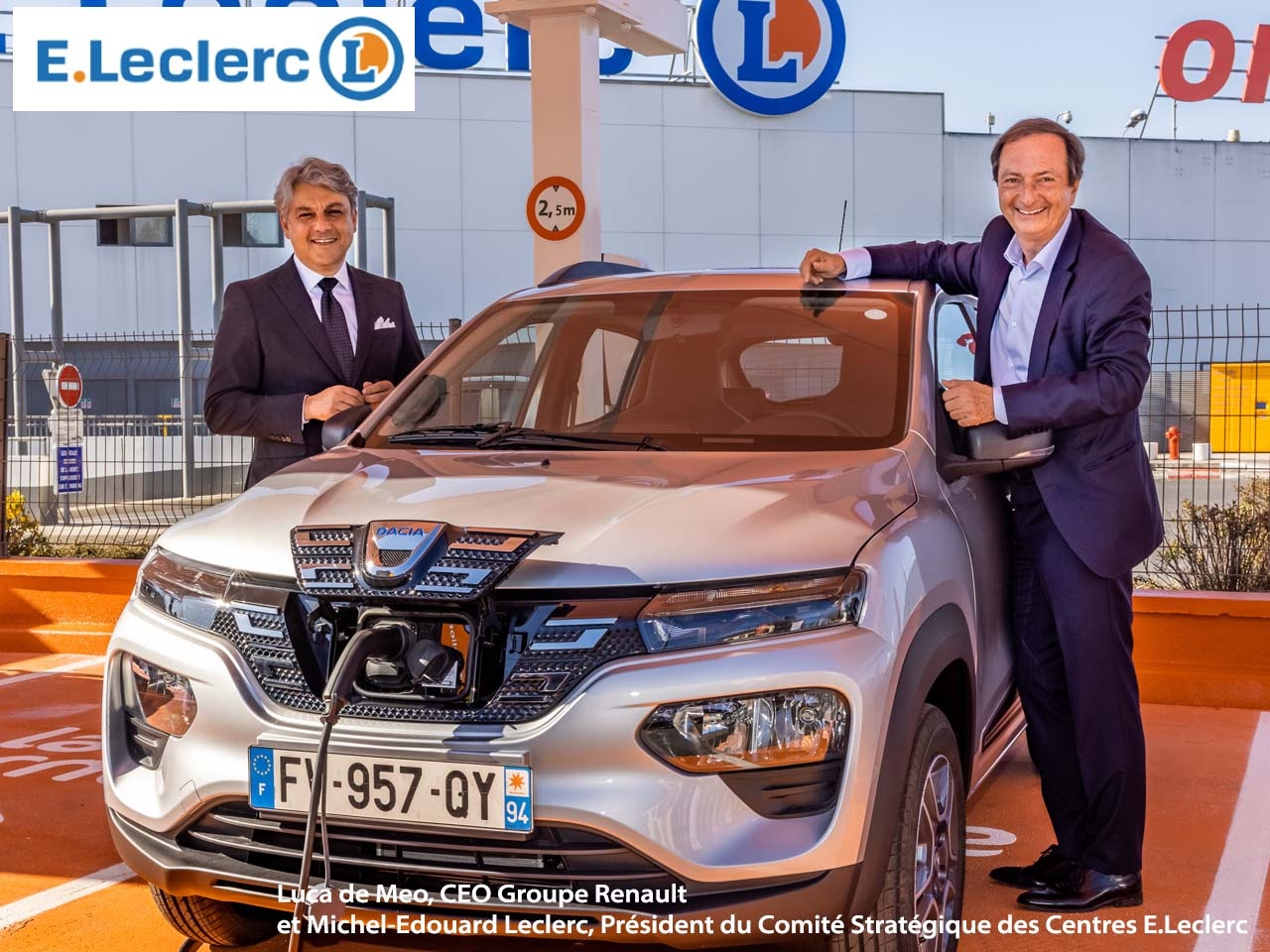 E.Leclerc Location accueille dans ses agences les premières Dacia Spring, 100% électriques