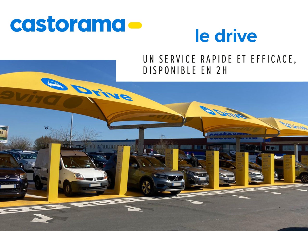 Castorama annonce avoir dépassé le million de commandes drive en 2020