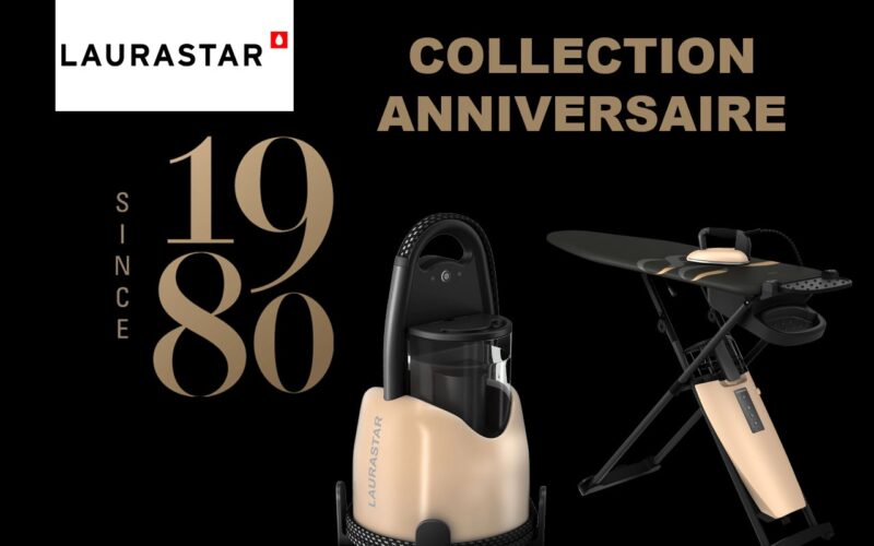 LAURASTAR : Collection Anniversaire noir & or, pour SMART & LIFT 1980