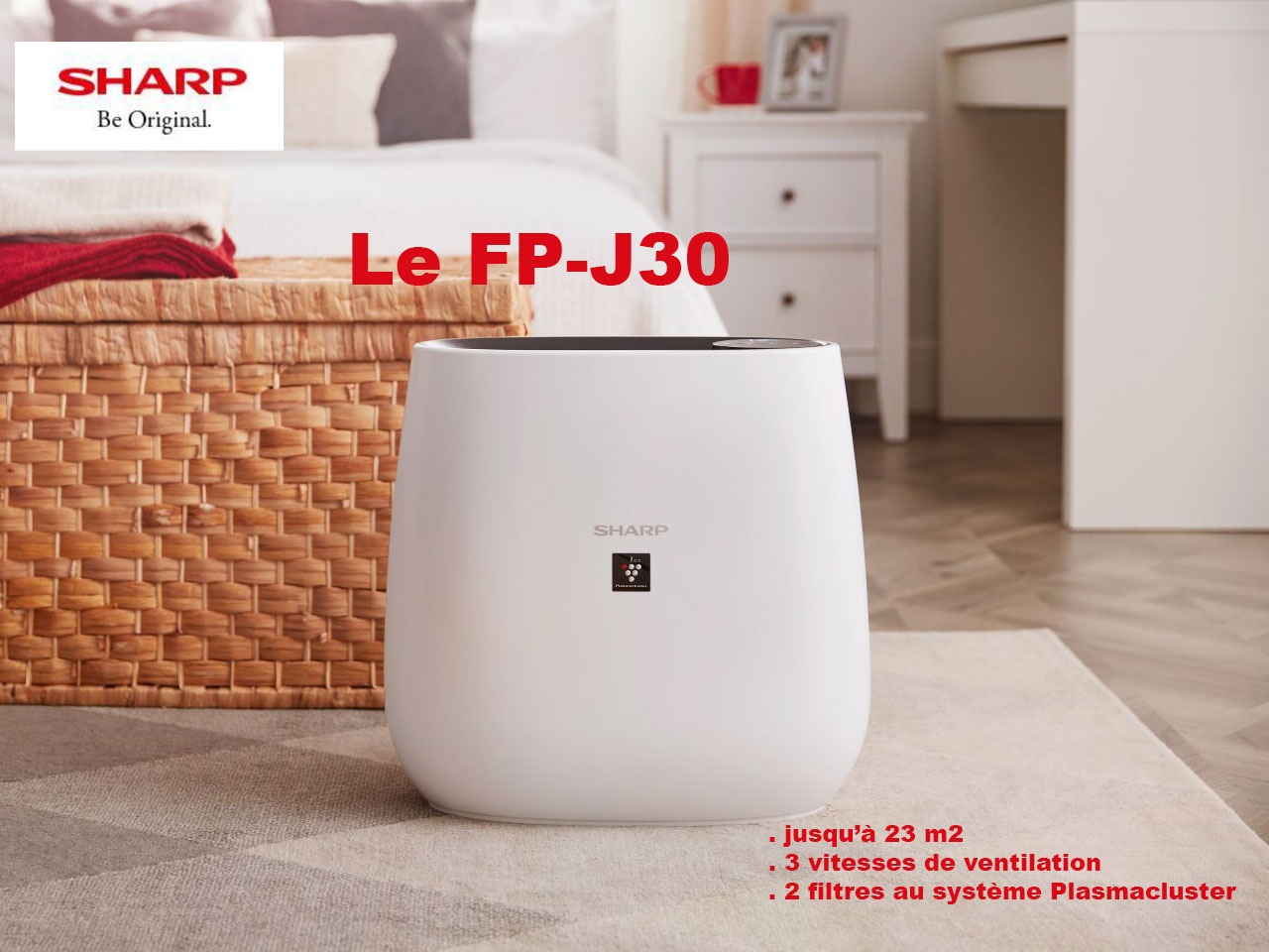 Sharp : des purificateurs d’air pour toutes surfaces et utilisation