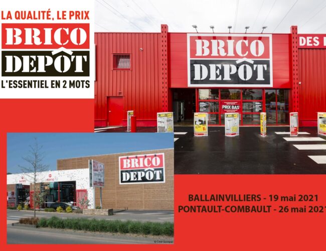 Brico Dépôt se renforce en Ile-de-France avec deux nouveaux dépôts à Ballainvilliers et Pontault-Combault
