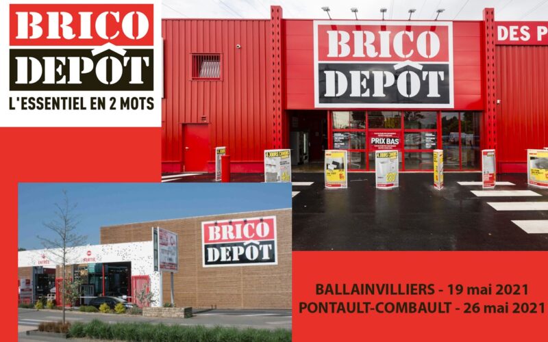 Brico Dépôt se renforce en Ile-de-France avec deux nouveaux dépôts à Ballainvilliers et Pontault-Combault