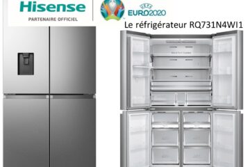 HISENSE présente le réfrigérateur RQ731N4WI1 aux technologies qui simplifient le quotidien
