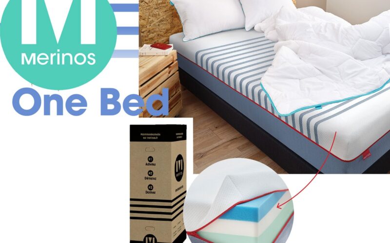 Merinos déroule One Bed, son nouveau matelas 100% français.